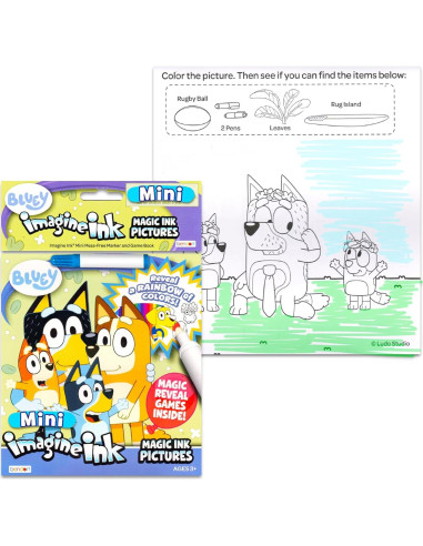 Conjunto de 6 Libros para Colorear Imagine Ink Bendon