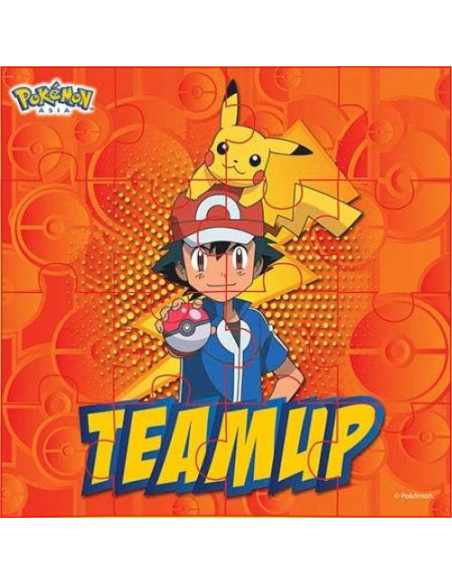 Rompecabezas Pokemon Myesha - Paquete de 6, 96 Piezas