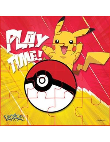 Rompecabezas Pokemon Myesha - Paquete de 6, 96 Piezas