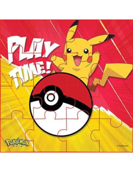 Rompecabezas Pokemon Myesha - Paquete de 6, 96 Piezas