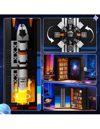 Set de Construcción HOGOKIDS Rincón Mágico Espacial 945PCS