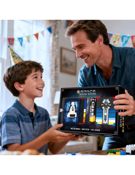 Set de Construcción HOGOKIDS Rincón Mágico Espacial 945PCS Set de Construcción HOGOKIDS Rincón Mágico Espacial 945PCS