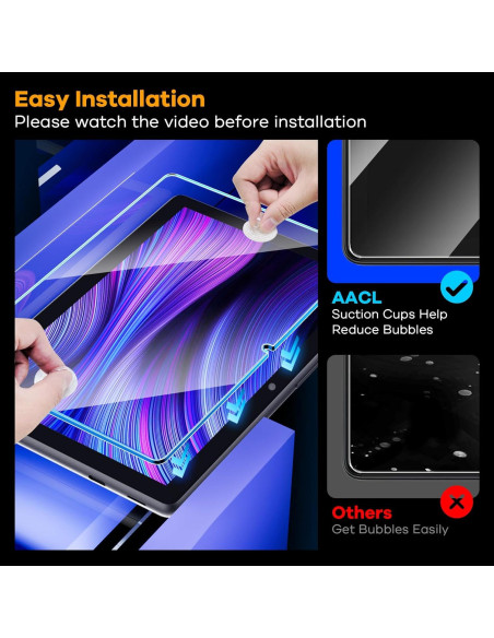 Protector de Pantalla AACL Vidrio Templado 10" para Fire HD 10