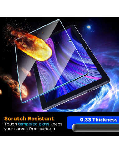 Protector de Pantalla AACL Vidrio Templado 10" para Fire HD 10