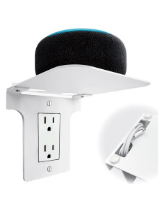 Soporte de Estante de Metal ALLICAVER para Enchufes Decora