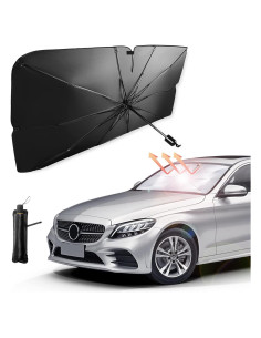 Sombrilla para Parabrisas Stymart 139.7x78.7 cm Plegable UV