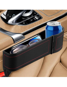 Organizador de Asiento de Auto PercyEffie con Soporte de Vaso 2