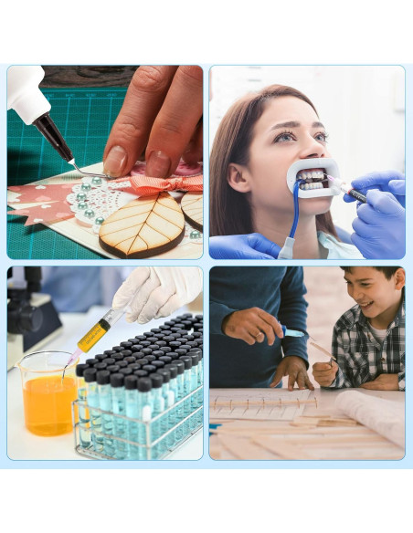 Puntas de Dispensa Curvadas JMU 18G Rosa - 300 Pcs Desechables