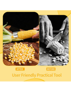 Pelador y Desgranador de Maíz MIWOGA Acero Inoxidable 190g 2