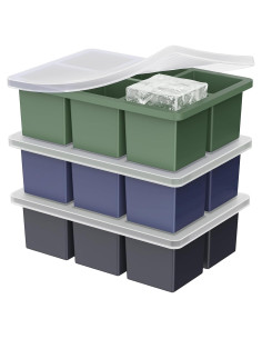 Bandeja de Hielo Grande GGUW para Whisky - 18 Cubos 5 cm