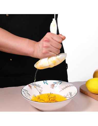 5 Bolsas de Filtro de Nylon Xthrotsenk 15.5x19.7cm para Cerveza