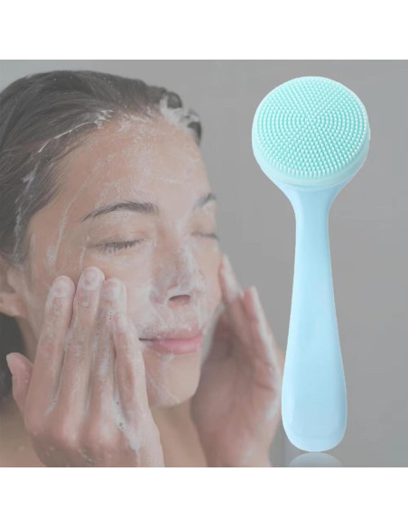 Paquete de 4 cepillos de limpieza facial QidaiaLuck de silicona Paquete de 4 cepillos de limpieza facial QidaiaLuck de silicona