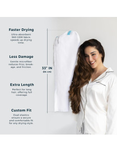 Toalla de Microfibra para Cabello Formul-A - Antifrizz 560 GSM 2