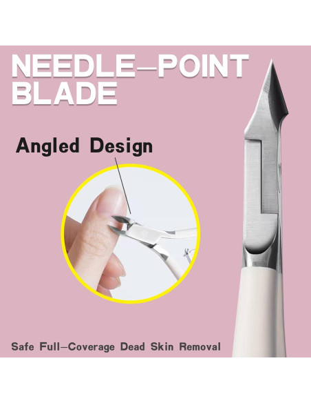 Juego de Recortadores de Cutículas Kylara 3 en 1 Acero Inoxidable Juego de Recortadores de Cutículas Kylara 3 en 1 Acero Inoxidable