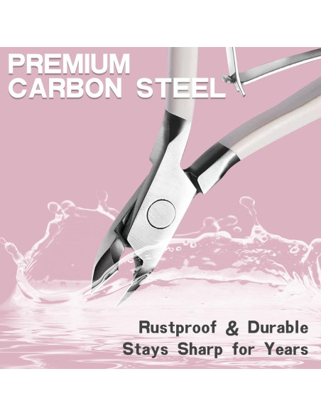 Juego de Recortadores de Cutículas Kylara 3 en 1 Acero Inoxidable Juego de Recortadores de Cutículas Kylara 3 en 1 Acero Inoxidable