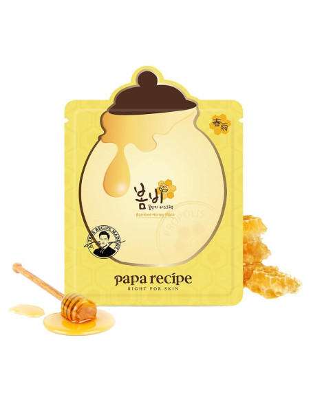 Mascarilla Facial Papa Recipe Bombee Honey 10 Piezas 25g