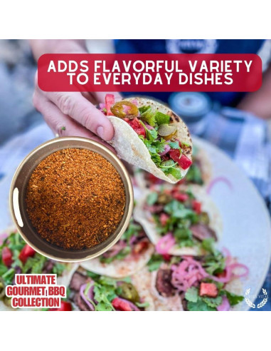 Colección de Sazonadores BBQ Gourmet Gustus Vitae - 6 Latas