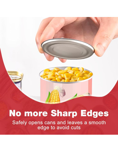 Abrelatas Eléctrico Brilam KGQ-6B Automático Rojo