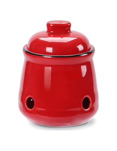 Conservador de Ajo Cerámica HAOTOP 340g Tapa Roja