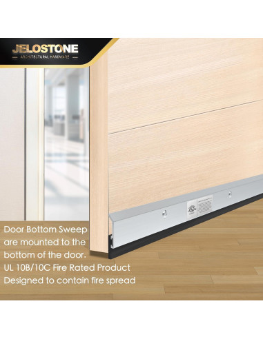 Barrera Inferior para Puerta Comercial JELOSTONE JS-N315 - 91.44 cm