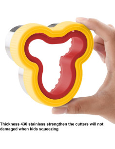 Juego de Cortadores de Sándwich FASAKA 25 Piezas Diversión 2