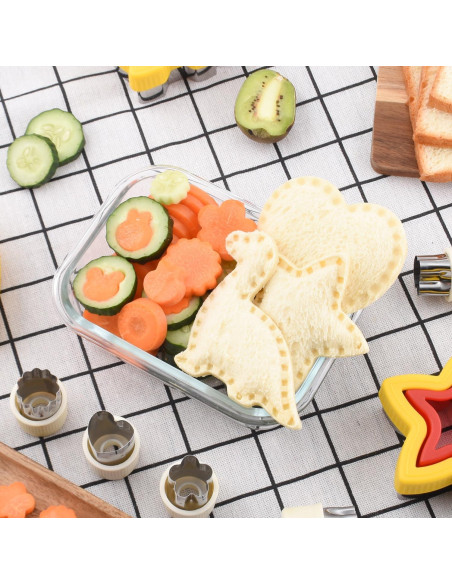 Juego de Cortadores de Sándwich FASAKA 25 Piezas Diversión