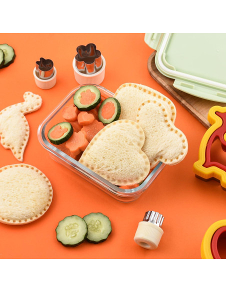 Juego de Cortadores de Sándwich FASAKA 25 Piezas Diversión