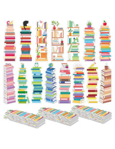 150 Marcadores de Libros Doble Cara Kolldenn 16x5 cm Multicolor