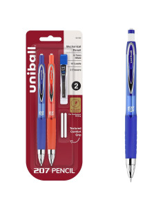 Kit de Lápices Mecánicos Uniball 207, 0.7mm, Paquete de 2
