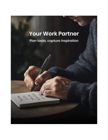 Bolígrafos de Gel Hiacry 0.7mm Tinta Negra 8 Pcs Escritura Suave