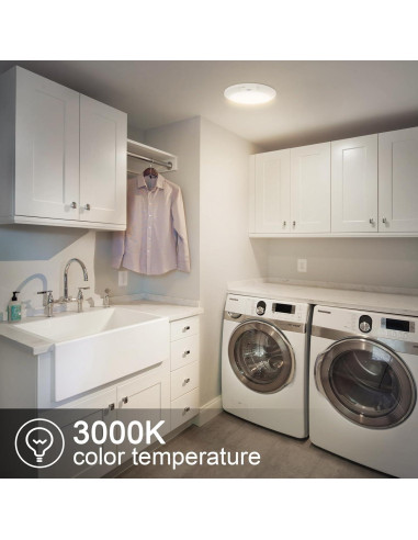 Luz de Techo LED Sofiton 14W 3000K con Sensor de Movimiento