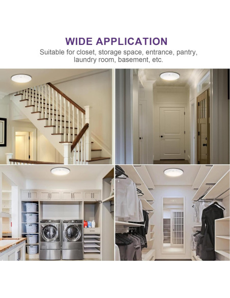 Luz de Techo LED Sofiton 14W 3000K con Sensor de Movimiento