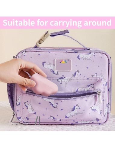 Mini Rodillo Quitapelusas Aklimida Rosa Reutilizable 10 Rollos