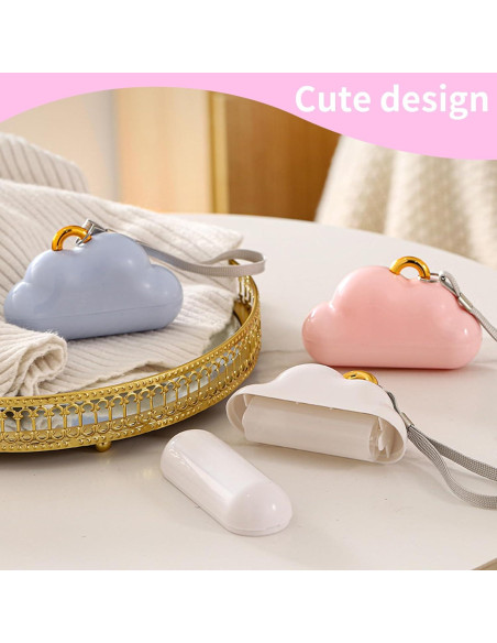 Mini Rodillo Quitapelusas Aklimida Rosa Reutilizable 10 Rollos