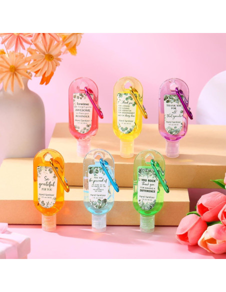 Paquete de 24 llaveros desinfectantes de manos 30 ml Sacubee