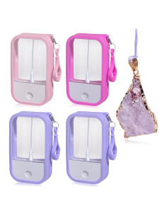 Botellas de Spray NVTED 50 ml Recargables con Lanyard 4 Pcs