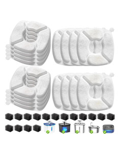 32 Filtros de Reemplazo para Fuente de Agua para Gatos VANVE