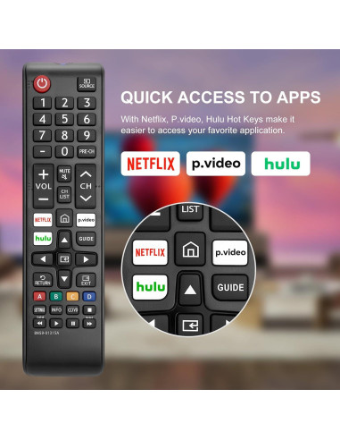 Pack de 2 Controles Remotos Universales OMAIC para TVs Samsung