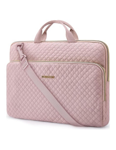 Funda para Laptop BAGSMART 15.6" Rosa Correa de Hombro