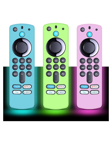 Funda de Control Remoto Firestick 3ra Gen Alexa 4K - 3 Piezas