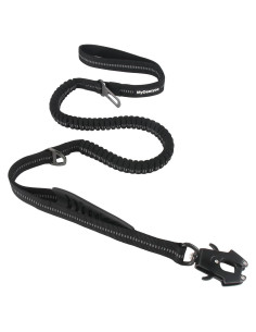 Correa Táctica para Perros MYDEERYOO 4-6 Pies Bungee Reflectante