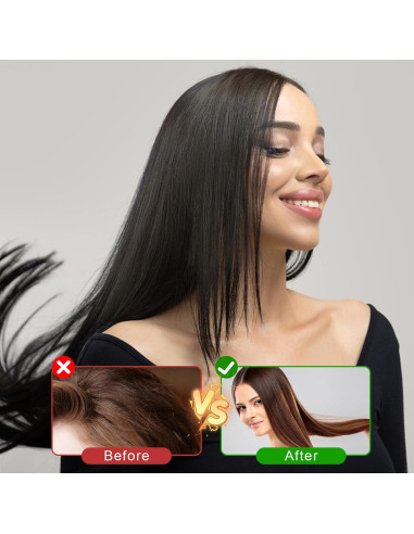 Conjunto de Cepillos para Cabello Bewudy 5 Piezas Nylon Madera