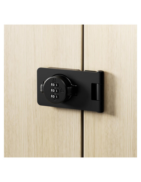 Cerradura de Armario ETEKJOY Sin Llave 3 Dígitos Seguridad