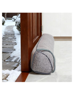 Tapón de Corrientes para Puerta Wohomzy 91 cm Gris Triangular