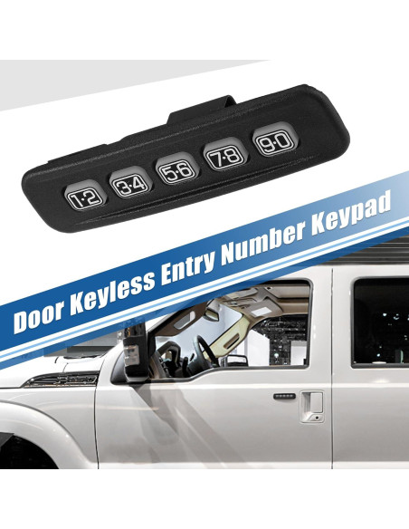 Teclado de Entrada Sin Llave X AUTOHAUX para Ford 2005-2010