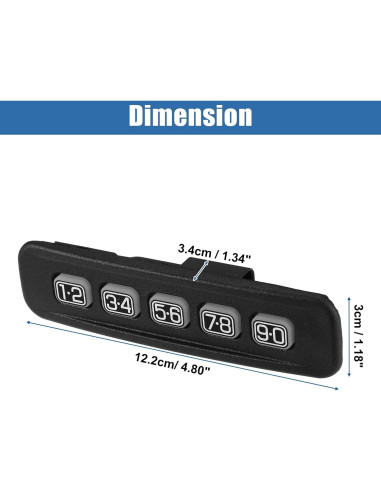 Teclado de Entrada Sin Llave X AUTOHAUX para Ford 2005-2010