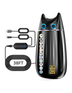 Antena de TV Interior Qboy AN-3028 2800+ Millas 4K 8K