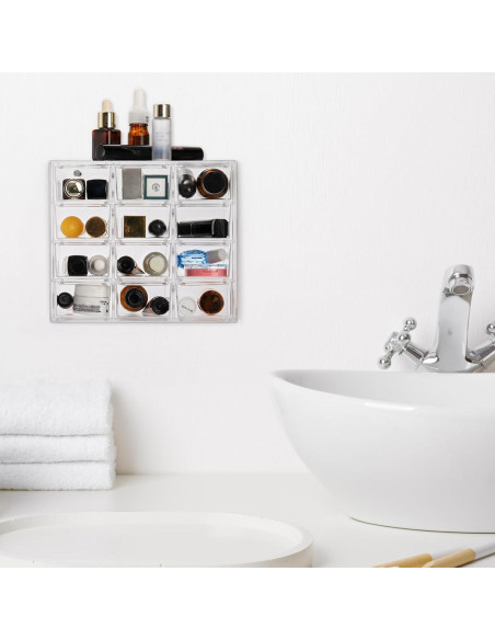 Organizador de Escritorio YOUEON 2 Paquete con 12 Cajones Organizador de Escritorio YOUEON 2 Paquete con 12 Cajones