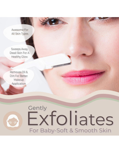 Kit de Dermaplaning Jasclair - 9 Herramientas para Afeitado Facial