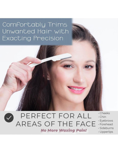 Kit de Dermaplaning Jasclair - 9 Herramientas para Afeitado Facial